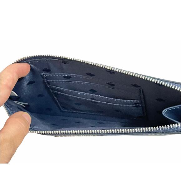 Kate Spade Cameron Medium Lemon Wristlet Bag - Picture 3 of 5